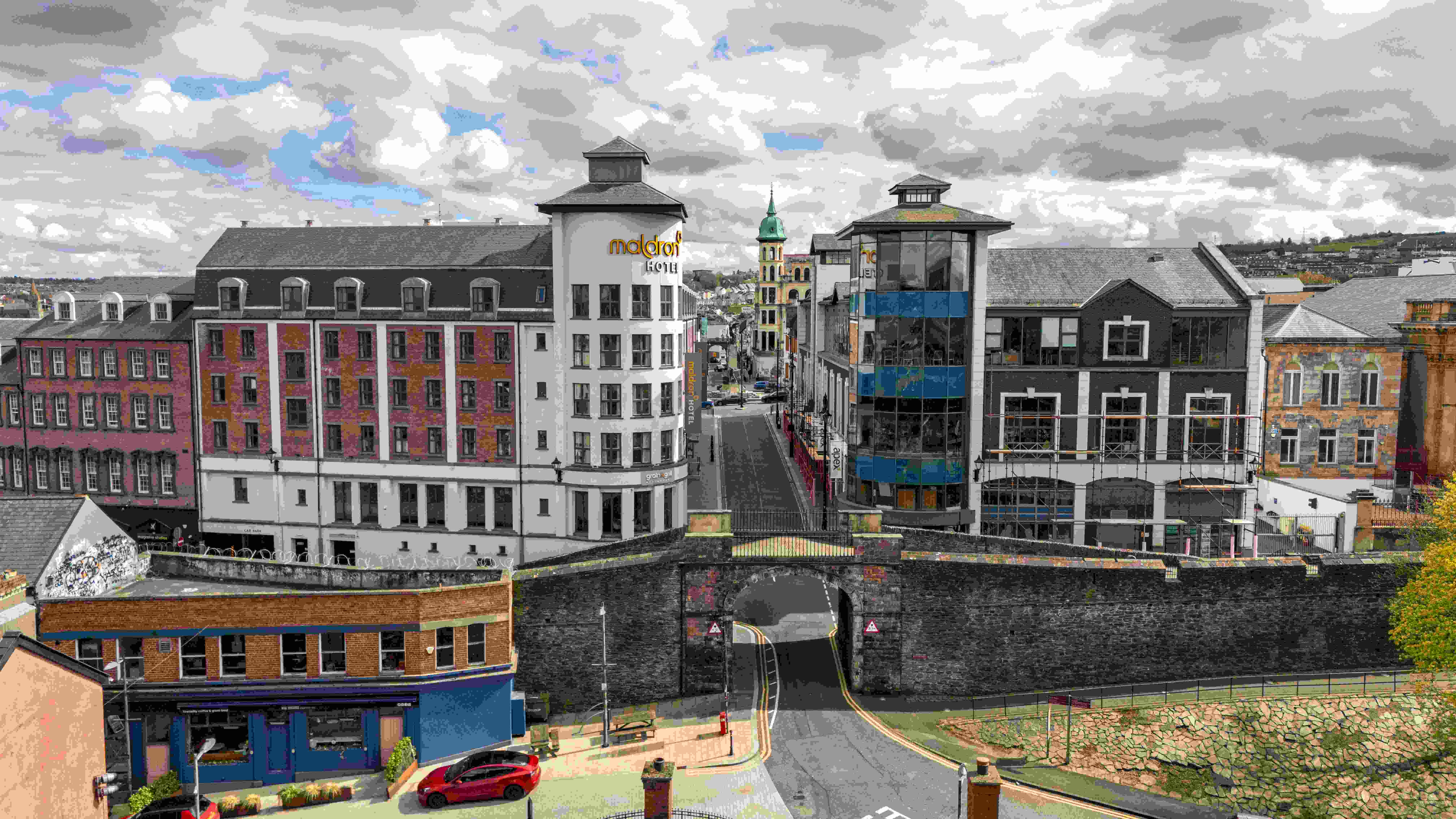 Craft Village area in Derry